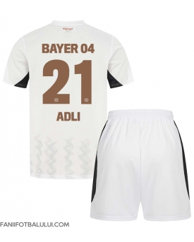 Bayer Leverkusen Amine Adli #21 Echipament de Fotbal Replică 2024-25 Copii Deplasare (+ Șorturi)